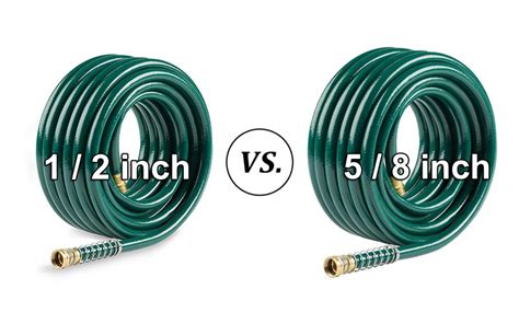 5 8 vs 1 2 garden hose|garden hose diameter chart.